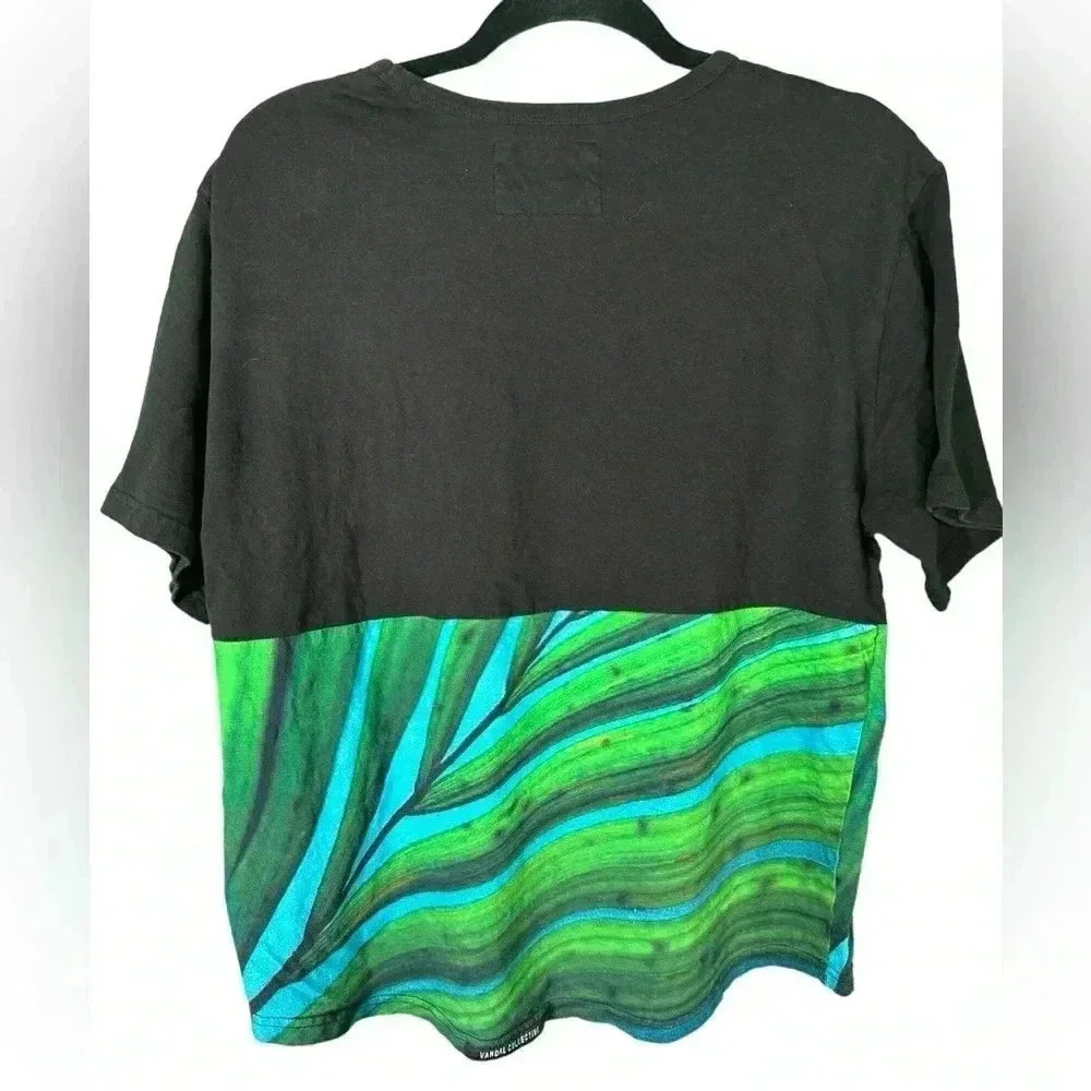 Vandal Collective Brush 2.0 Half Palm Tree Shirt Size Large - Picture 5 of 6
